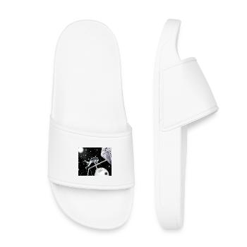 Explorateur spatial en orbite - Claquettes enfant - blanc - Devant