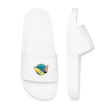 Le vivaneau de la Gold Coast Queensland Rocks Surf Tropical - Claquettes enfant - blanc - Devant