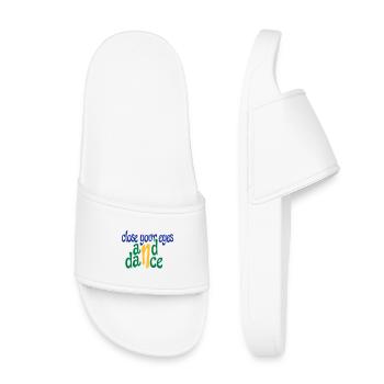 Funny gifts for dancers - Kids’ Pool Sliders - white - Front