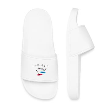 golf - Kids’ Pool Sliders - white - Front
