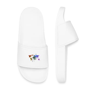 Globetrotter Compass - Kids’ Pool Sliders - white - Front