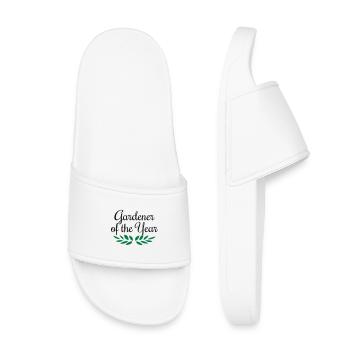 Jardinier de l'année, jardinier, jardinier, jardinier - Claquettes enfant - blanc - Devant