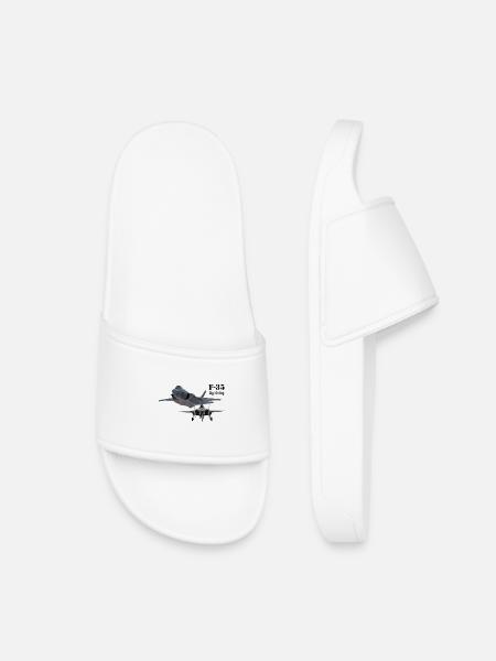 F-35 - Kinder Badelatschen - Weiß