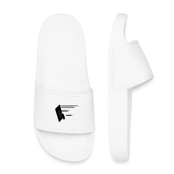 Logo Stucadoortroffel for stucco door in action - Kids’ Pool Sliders - white - Front