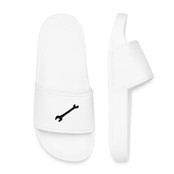 Clé - Claquettes enfant - blanc - Devant