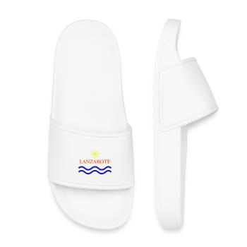 LANZAROTE-Iles Canaries-Espagne - Claquettes enfant - blanc - Devant