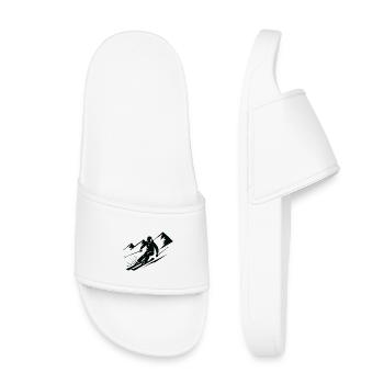 Skieurs Ski Hiver Vacances d’hiver Sports d’hiver - Claquettes enfant - blanc - Devant