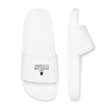Originally from Australia, born in Australia - Kids’ Pool Sliders - white - Front
