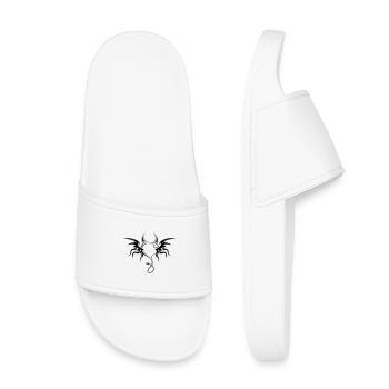 coeur de diable  - Claquettes enfant - blanc - Devant