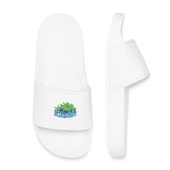 Blueberry - Kids’ Pool Sliders - white - Front