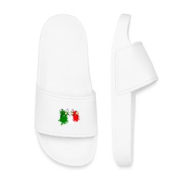 Scooter Italie - Claquettes enfant - blanc - Devant