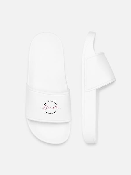 Barista Coffee - Kids’ Pool Sliders - white