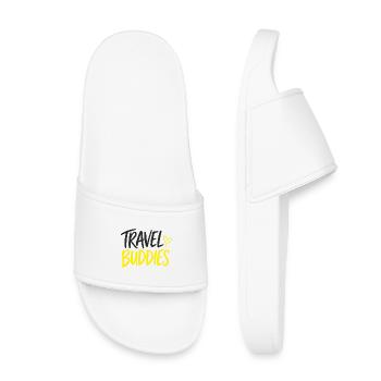 Travel Buddies Travel Companion Design - Kids’ Pool Sliders - white - Front