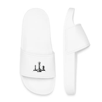 Chess: The ultimate mental work - Kids’ Pool Sliders - white - Front