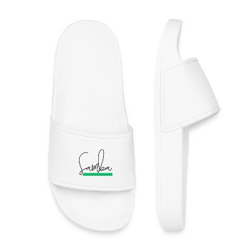 Capoeira Samba - Kids’ Pool Sliders - white - Front