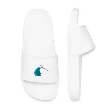 Oiseau Cartoon de Nouvelle-Zélande Kiwi - Claquettes enfant - blanc - Devant