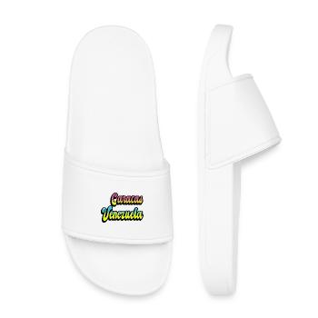 Caracas Venezuela Design - Kinder Badelatschen - Weiß - Vorne