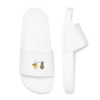 Pas question, cela ne fonctionne pas - Claquettes enfant - blanc - Devant