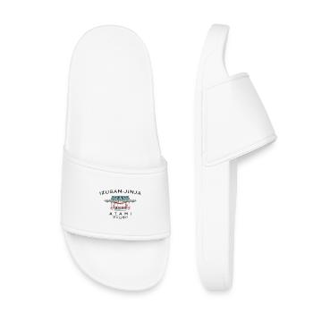 Atami, sanctuaire Izusan-jinja, Shizuoka, Japon - Claquettes enfant - blanc - Devant