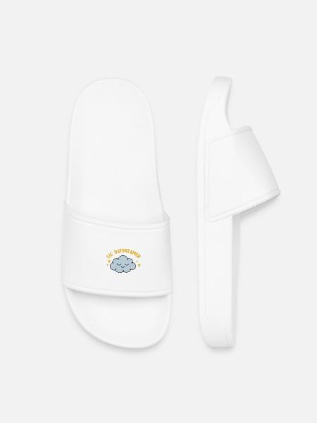 Little Dream Cloud - Kids’ Pool Sliders - white