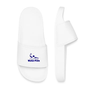 Waterpolo - Claquettes enfant - blanc - Devant