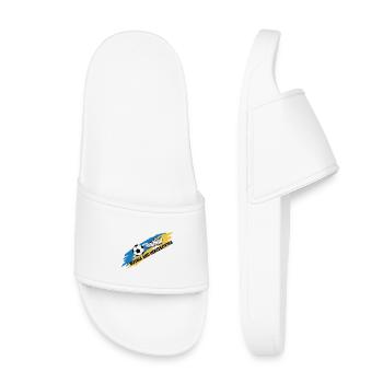 Bosnia Football Jersey Supporter Bosnia Soccer Fo - Kids’ Pool Sliders - white - Front