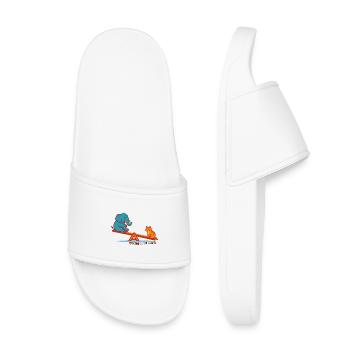 Nothing is as it seems - Kids’ Pool Sliders - white - Front