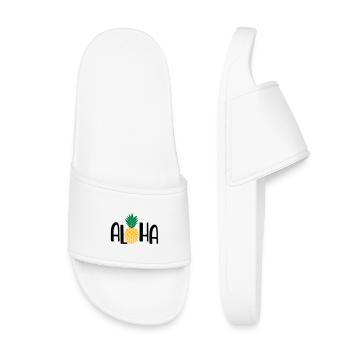 été - Claquettes enfant - blanc - Devant