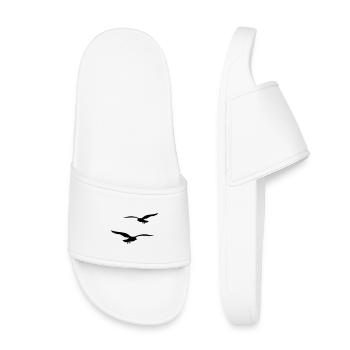 mouette - Claquettes enfant - blanc - Devant