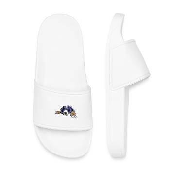 Bouvier bernois - Claquettes enfant - blanc - Devant