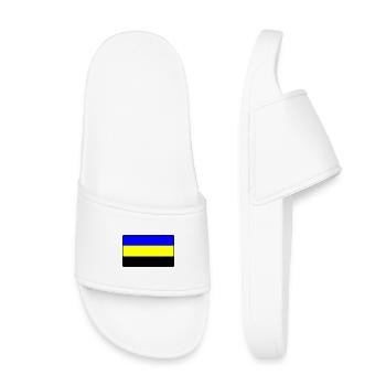 Flagge der Provinz Geldersevlag Gelderland - Kinder Badelatschen - Weiß - Vorne