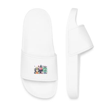 Soir - Claquettes enfant - blanc - Devant