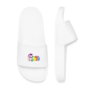 FUN - Kids’ Pool Sliders - white - Front
