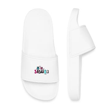 Big Sister - Tenue assortie pour les frères et sœurs - Claquettes enfant - blanc - Devant