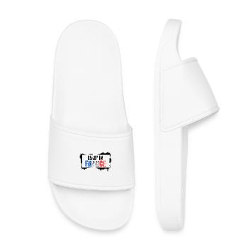 Mad in France - Kids’ Pool Sliders - white - Front