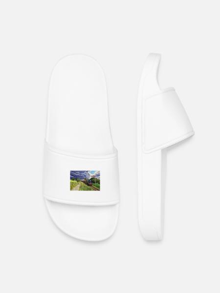 Heritage Express in Green Valley - Kids’ Pool Sliders - white