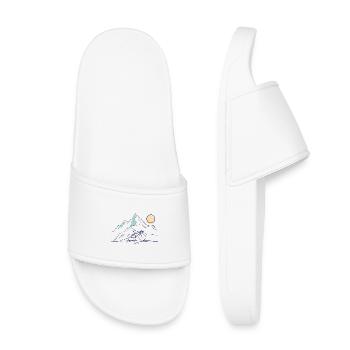 Mountain Ride - Kids’ Pool Sliders - white - Front