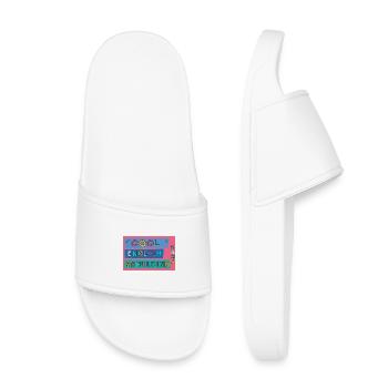 Enfin écolier - Claquettes enfant - blanc - Devant