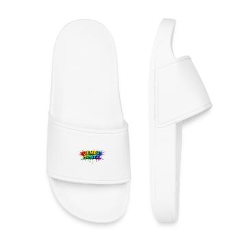 UlmerSpatz Arc-en-ciel - Claquettes enfant - blanc - Devant