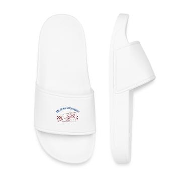 Que se passe-t-il à la fête du vomi de Majorque - Claquettes enfant - blanc - Devant