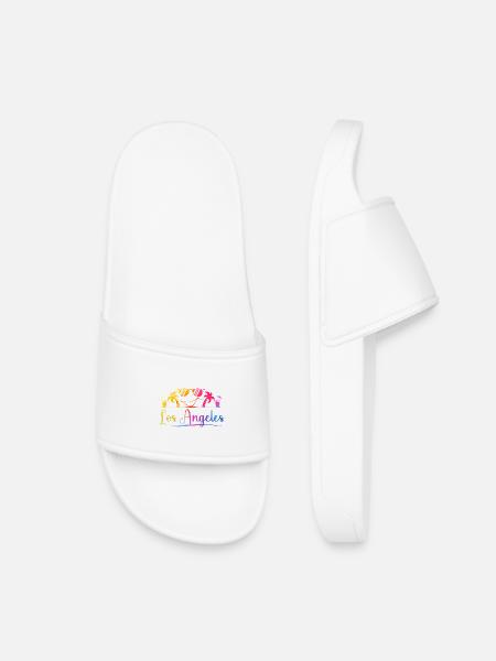 Palmiers de Los Angeles - Claquettes enfant - blanc