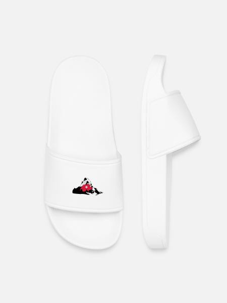 Matterhorn Switerland - Kids’ Pool Sliders - white