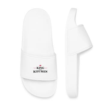 King of the Kirchen - Kinder Badelatschen - Weiß - Vorne