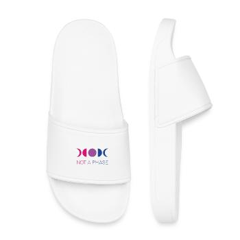 Mois de la fierté LGBTQ - Pas une phase - Bisexuel - Claquettes enfant - blanc - Devant
