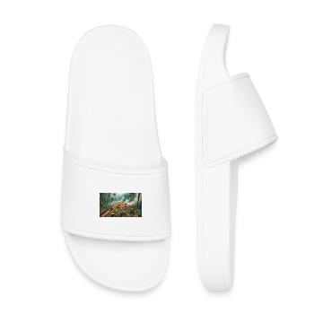 Stop Extinction: Forest Protection Design - Kids’ Pool Sliders - white - Front