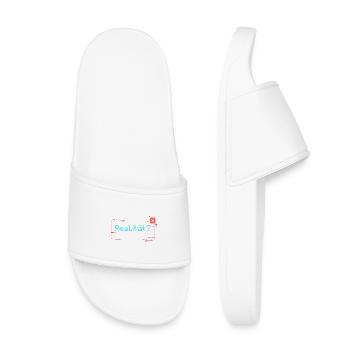 Réalité? Non disponible pour une courte période - Claquettes enfant - blanc - Devant
