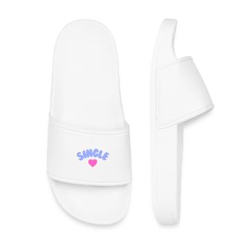 Amour de soi célibataire - Claquettes enfant - blanc - Devant