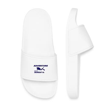 AVENTURE DE PLONGÉE - Claquettes enfant - blanc - Devant