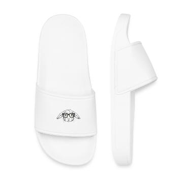 Cute Bunny - Kids’ Pool Sliders - white - Front