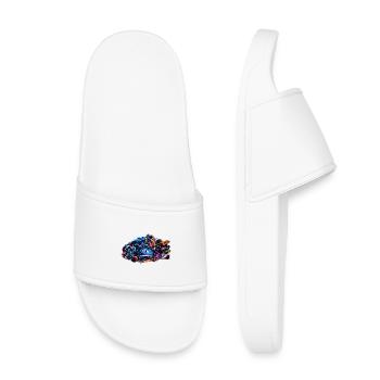 Space Adventure Astronaut Cosmos - Kids’ Pool Sliders - white - Front